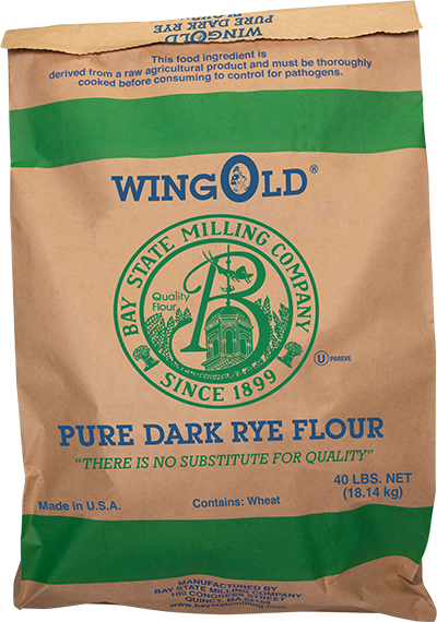 Pure Dark Rye Flour Bag