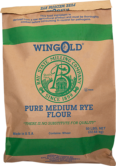 Pure Medium Rye Flour Bag