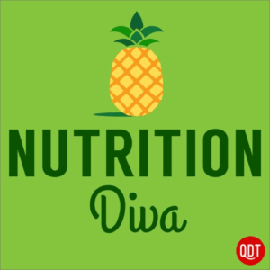 Nutrition Diva podcast logo
